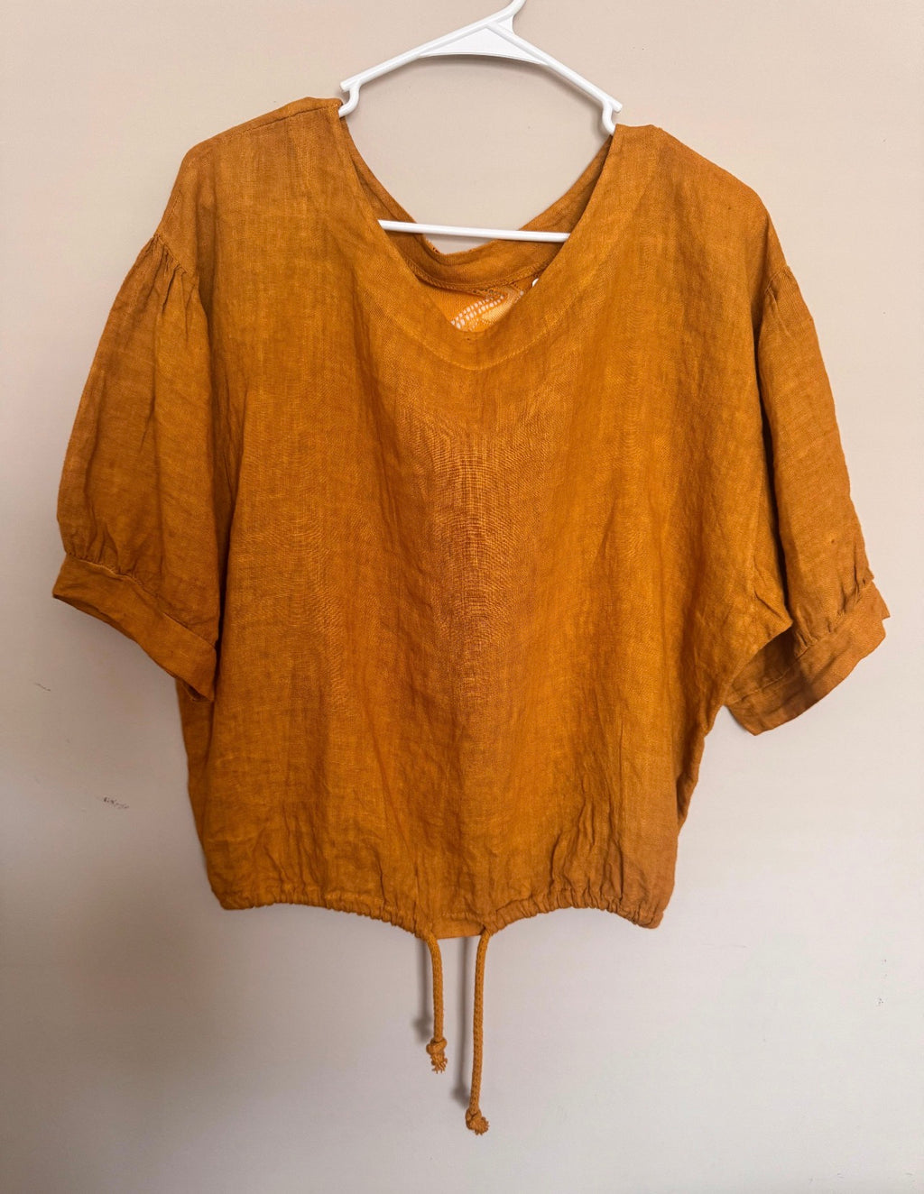 Orange Blouse