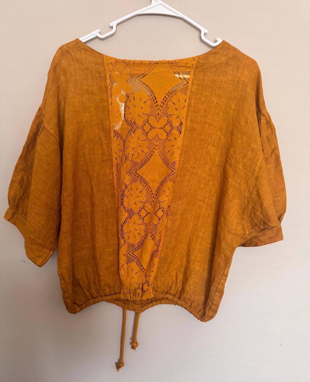 Orange Blouse