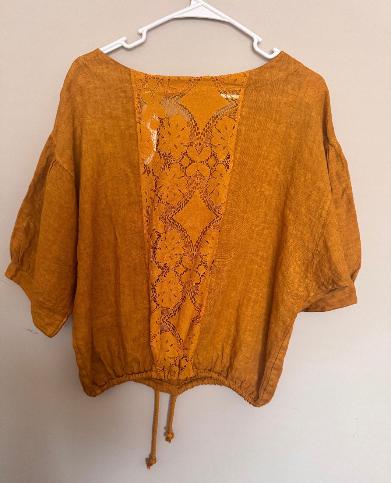 Orange Blouse