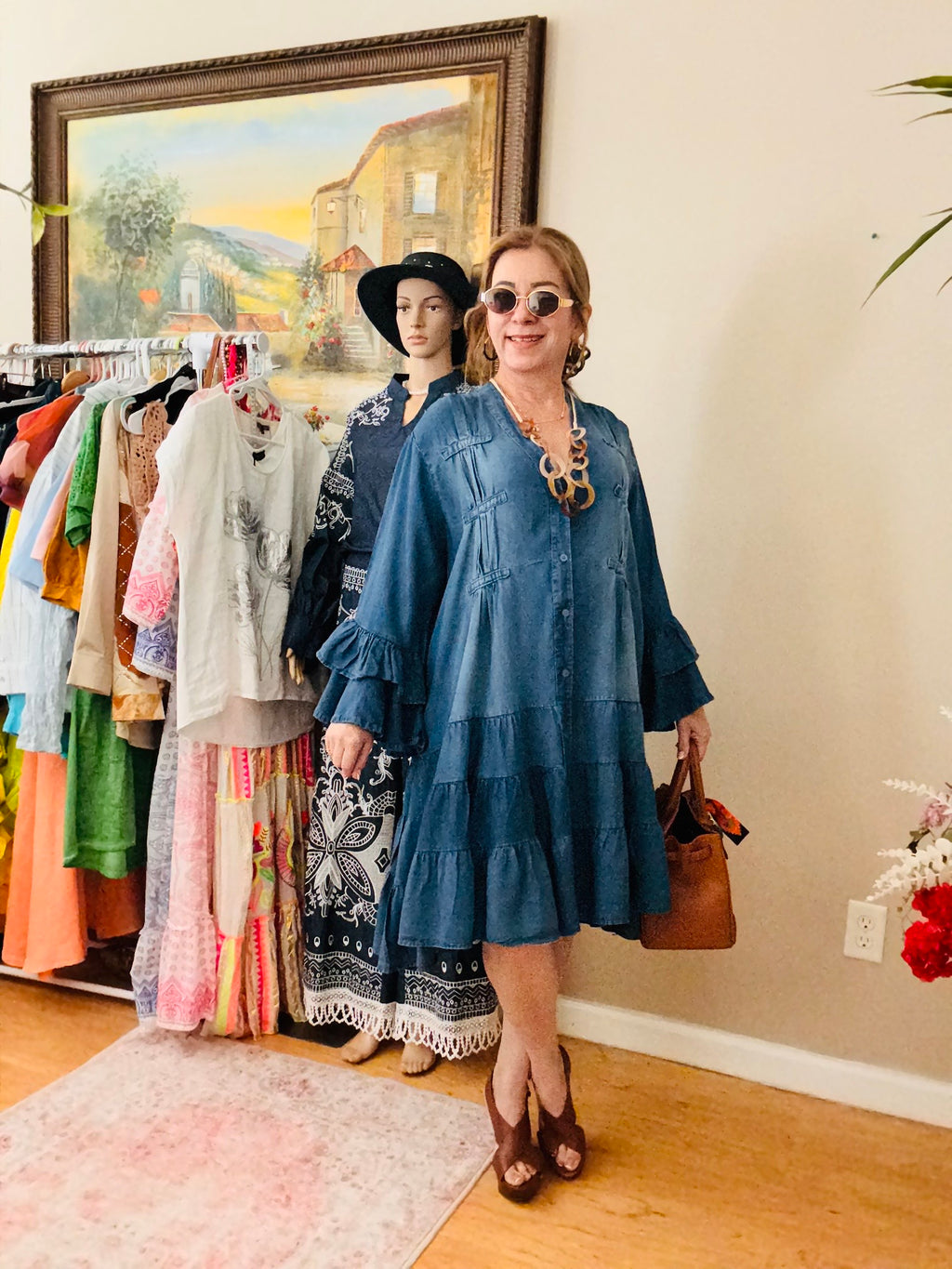 Denim Katy dress
