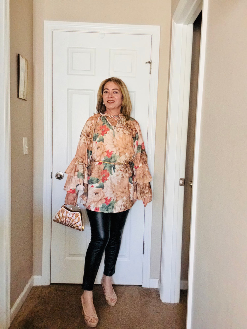 Linen elegant blouse