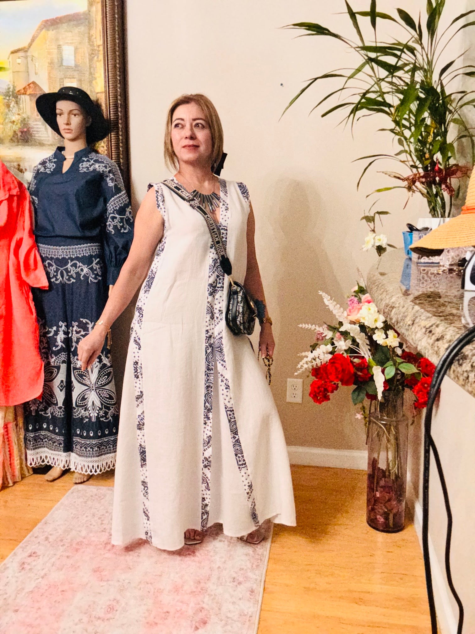 Linen dress Camelia