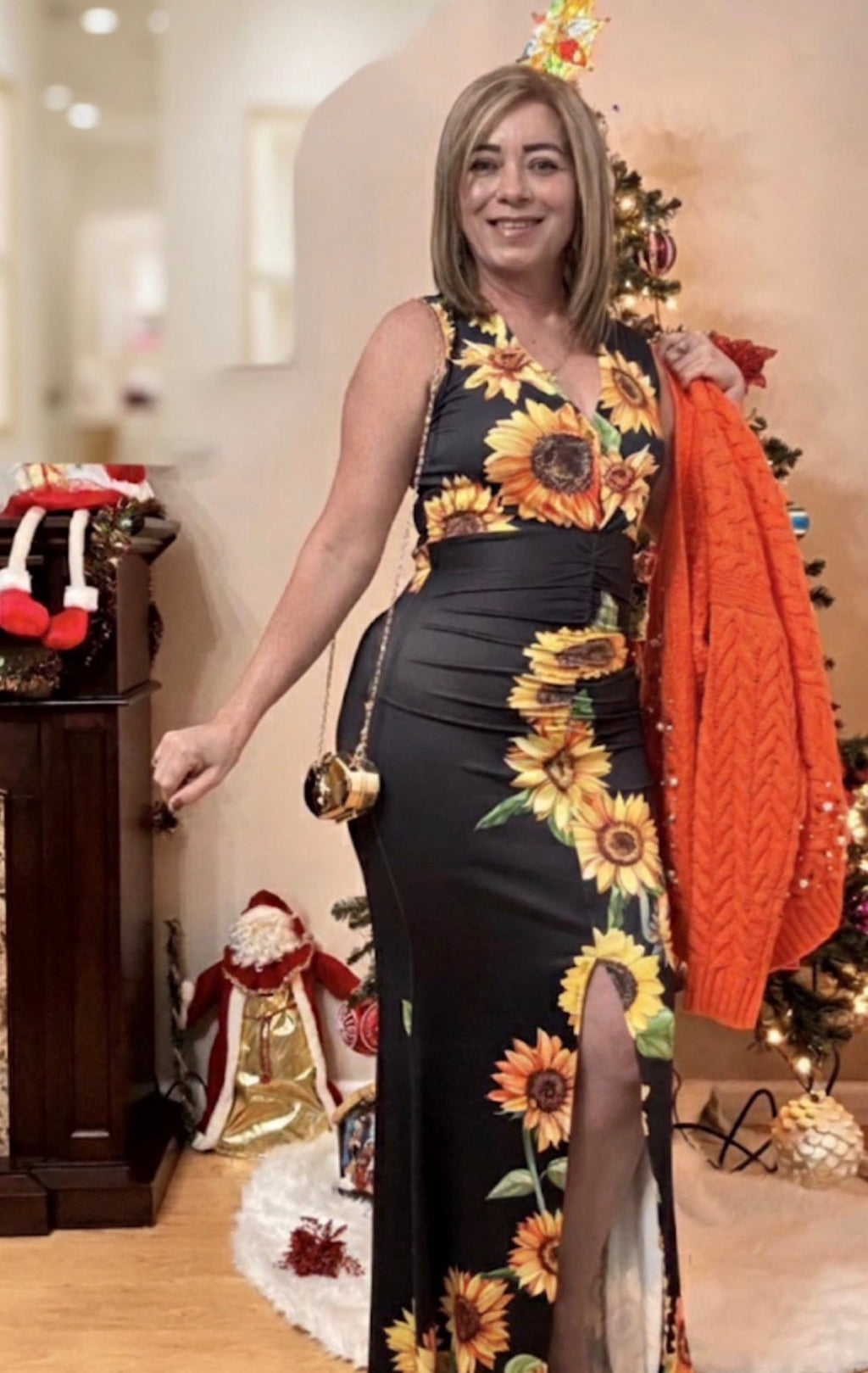 The Golden Hour Sunflower Maxi