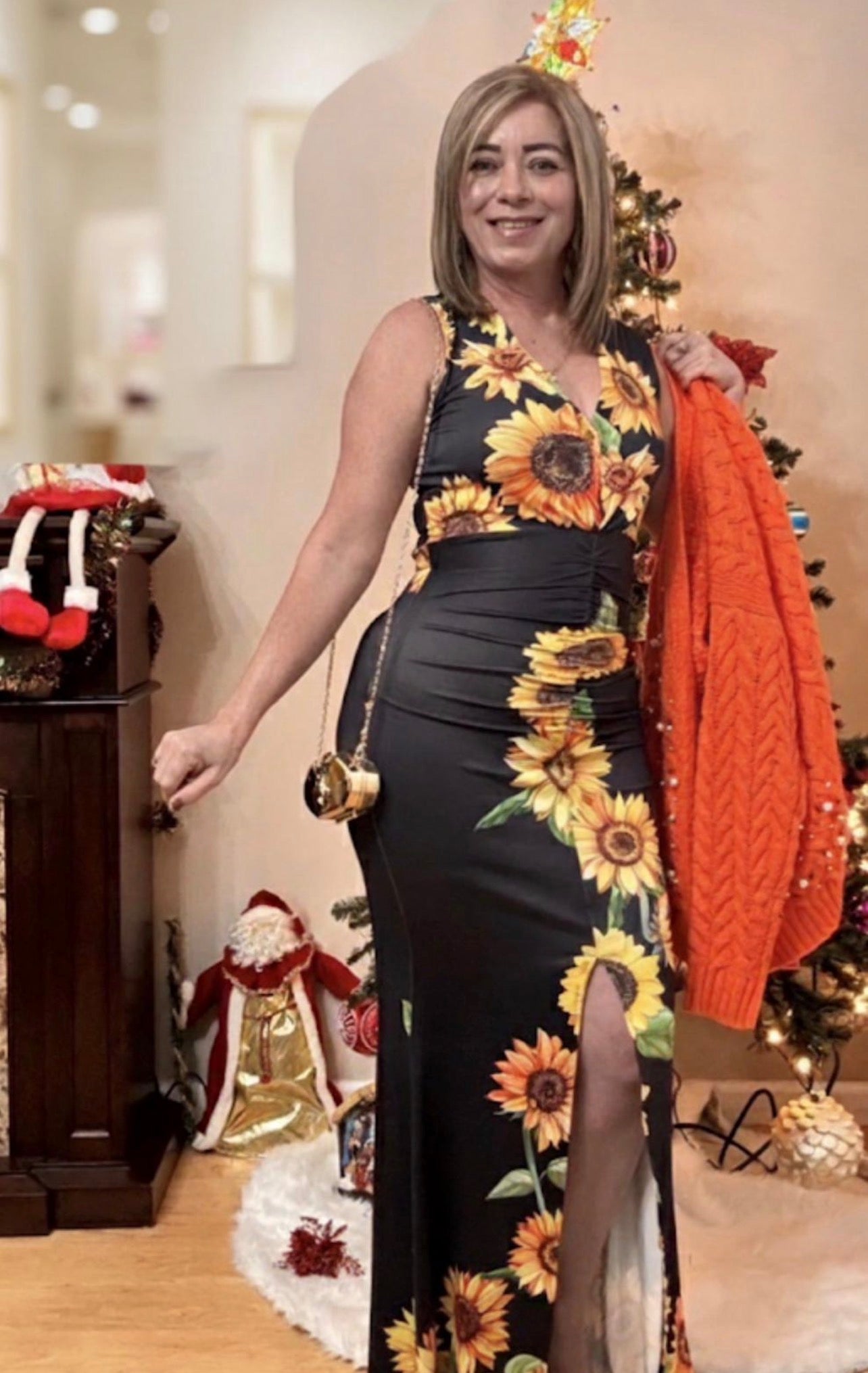 The Golden Hour Sunflower Maxi