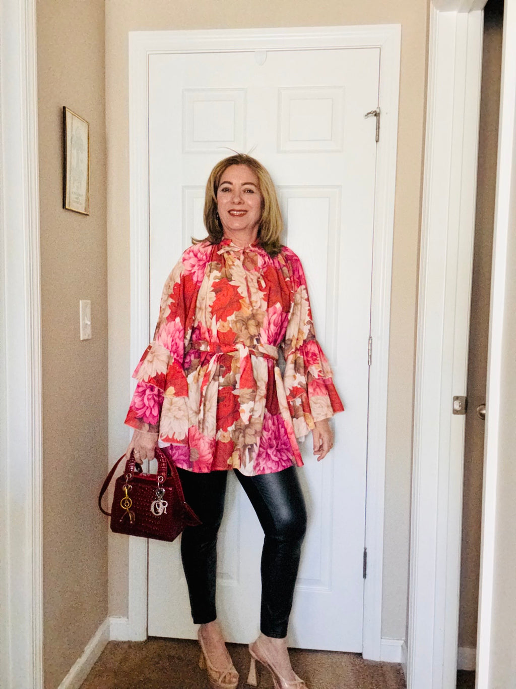 Linen elegant blouse