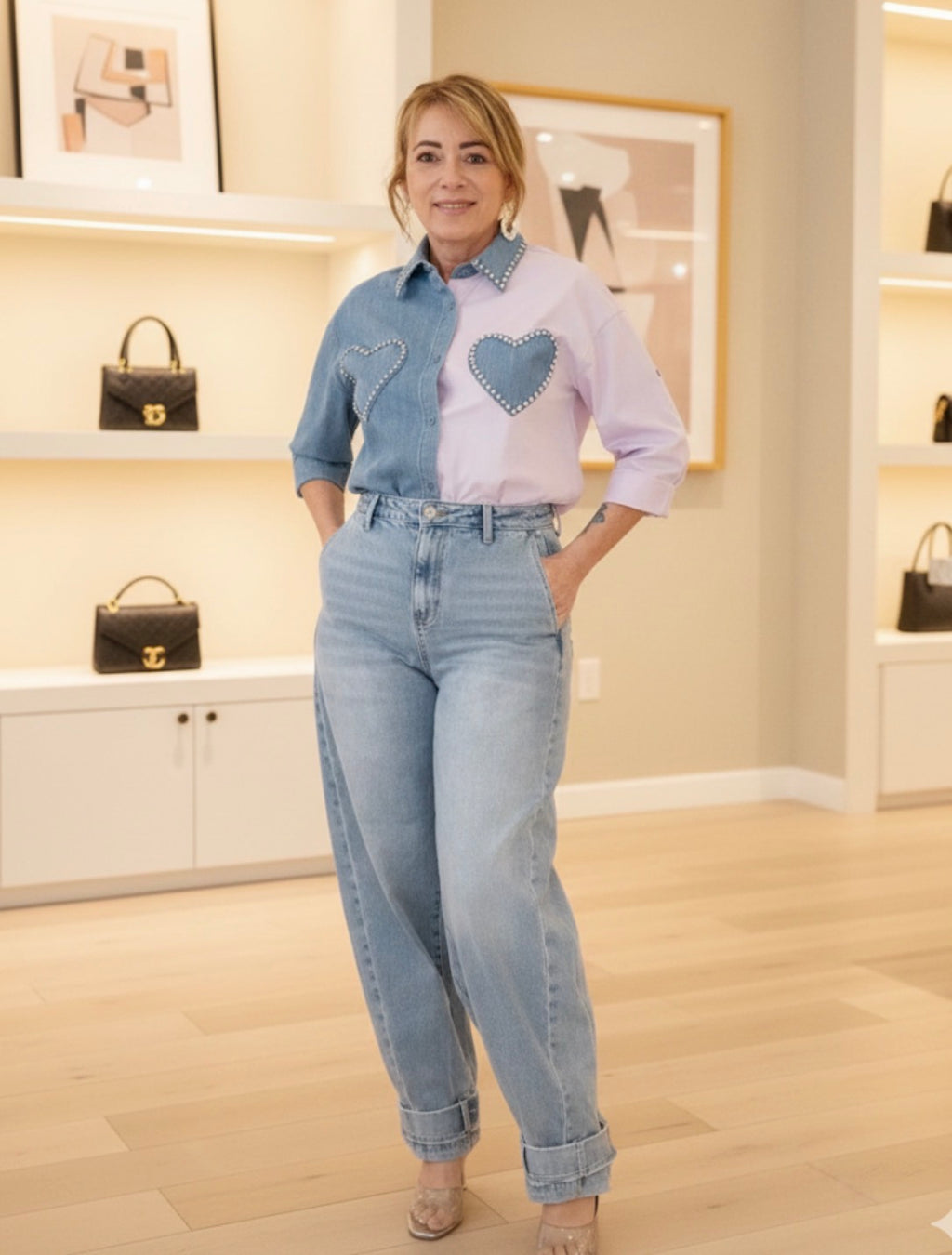 Barrel Leg Jeans
