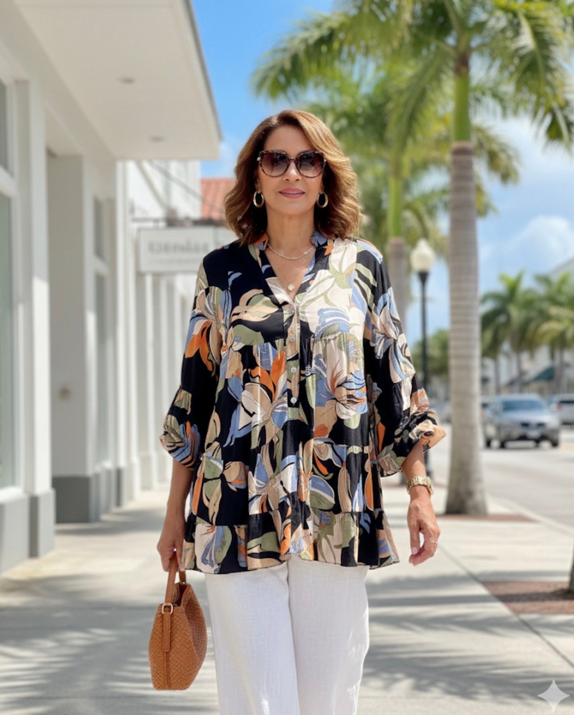 Maxi elegant blouse