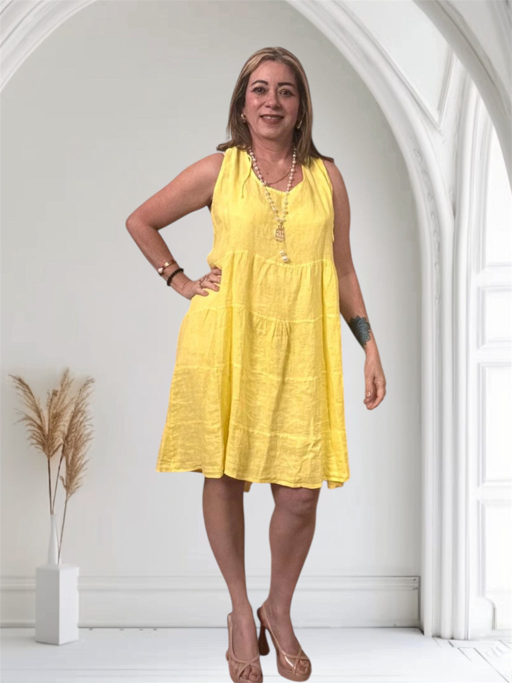 Yellow Summer Dress