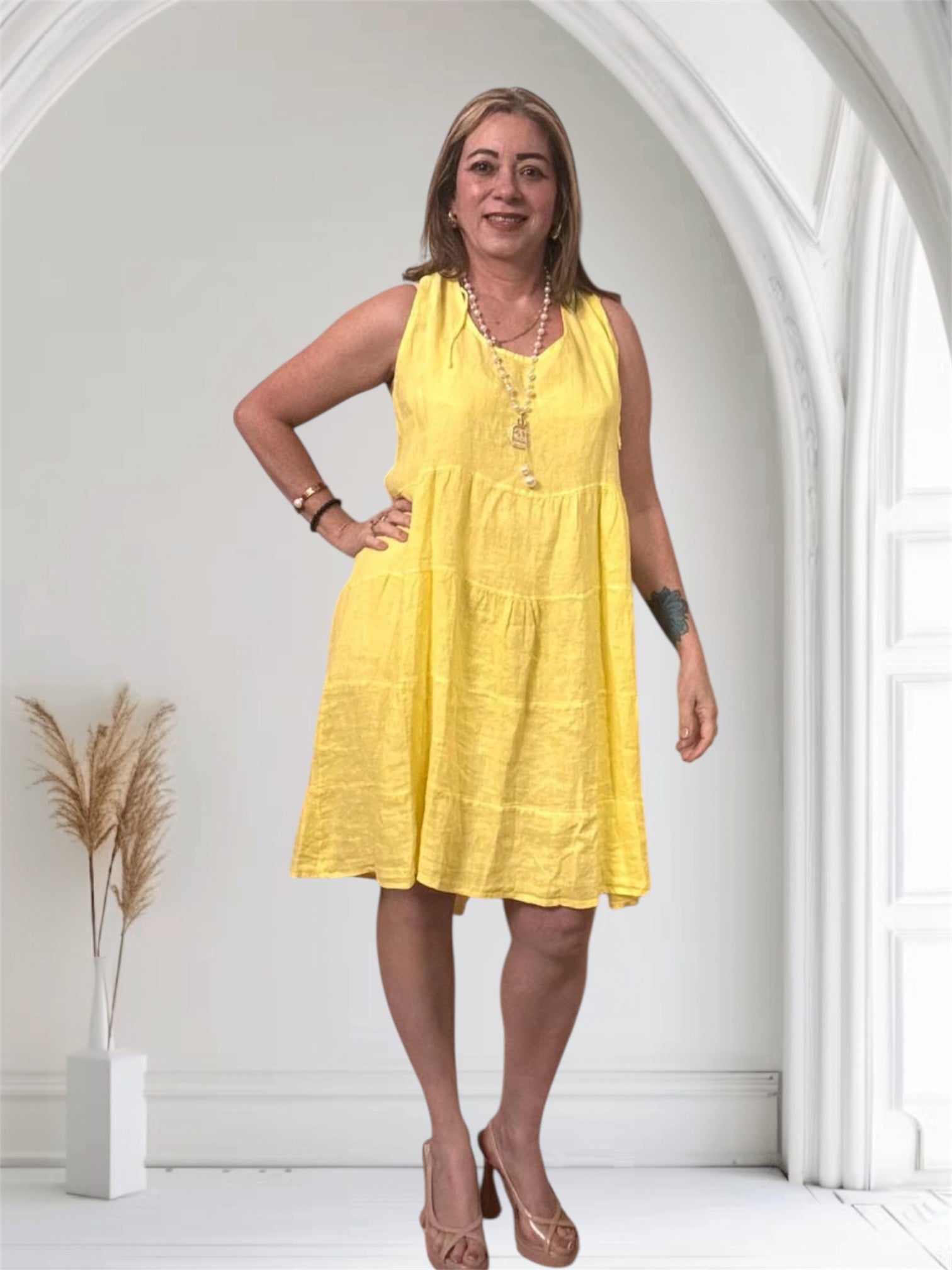 Yellow Summer Dress