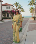 Tropical Printed Two-Piece Set