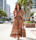 Zimmerman stylish two-piece set captures the effortless luxury and bohemian