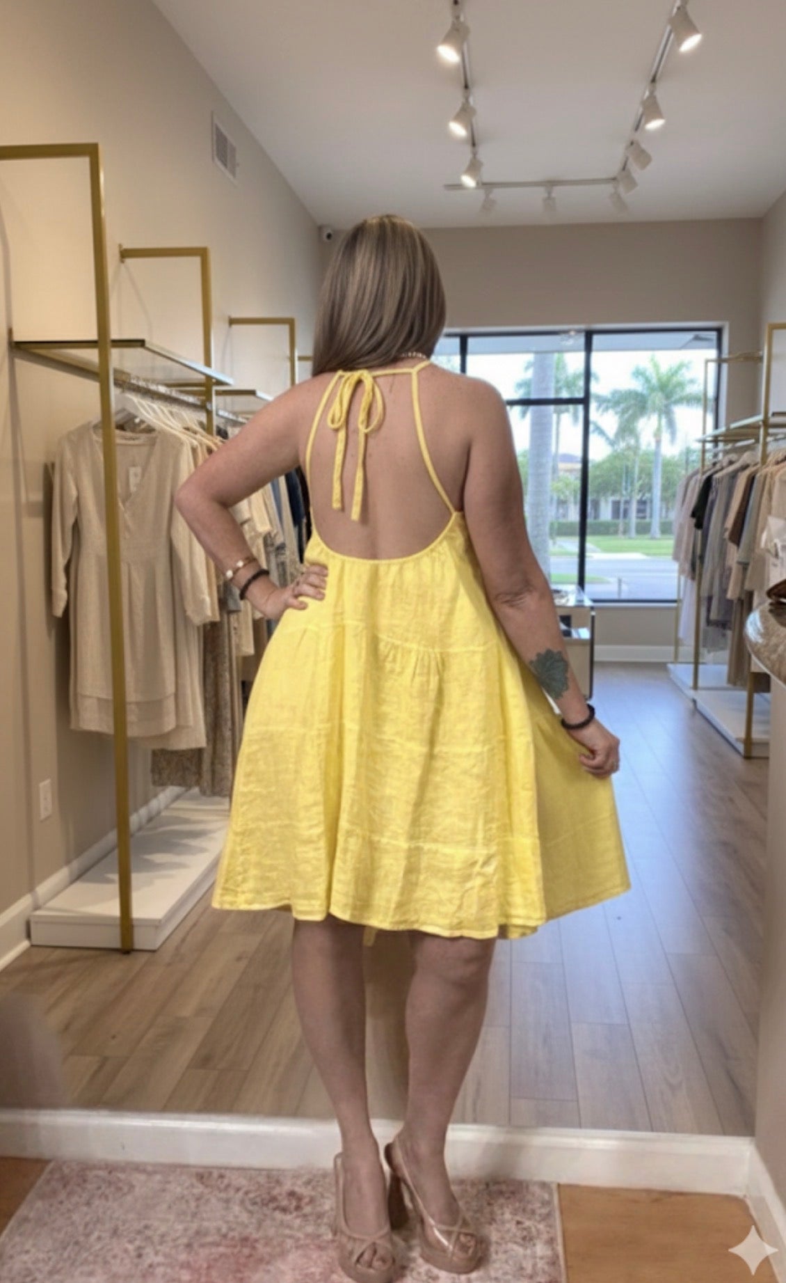 Yellow Summer Dress