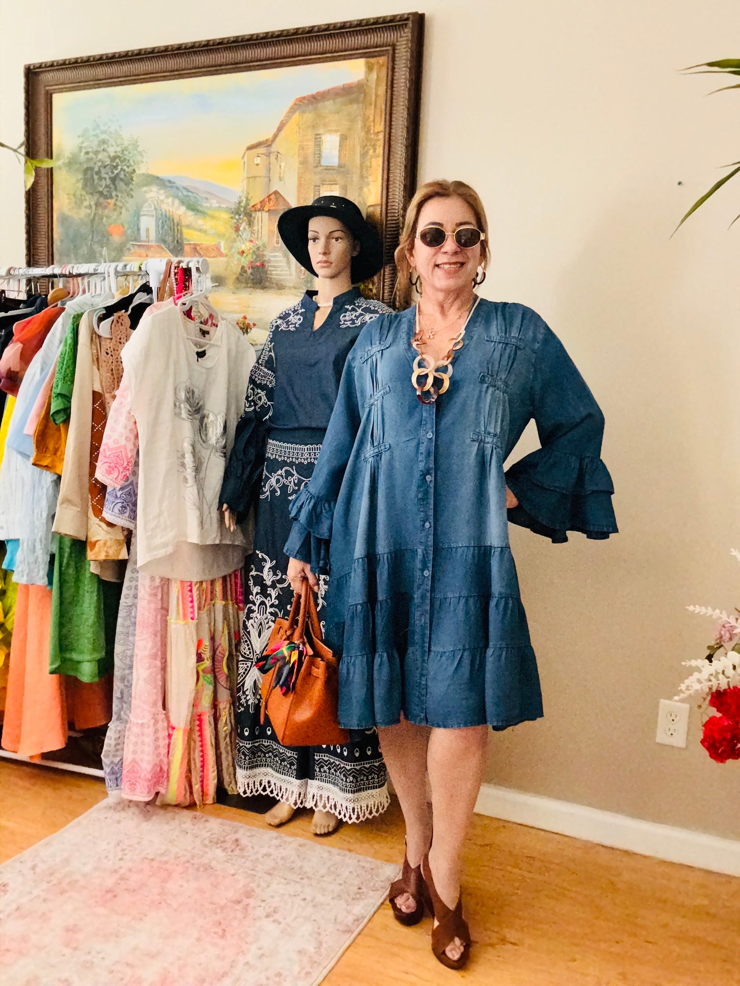 Denim Katy dress