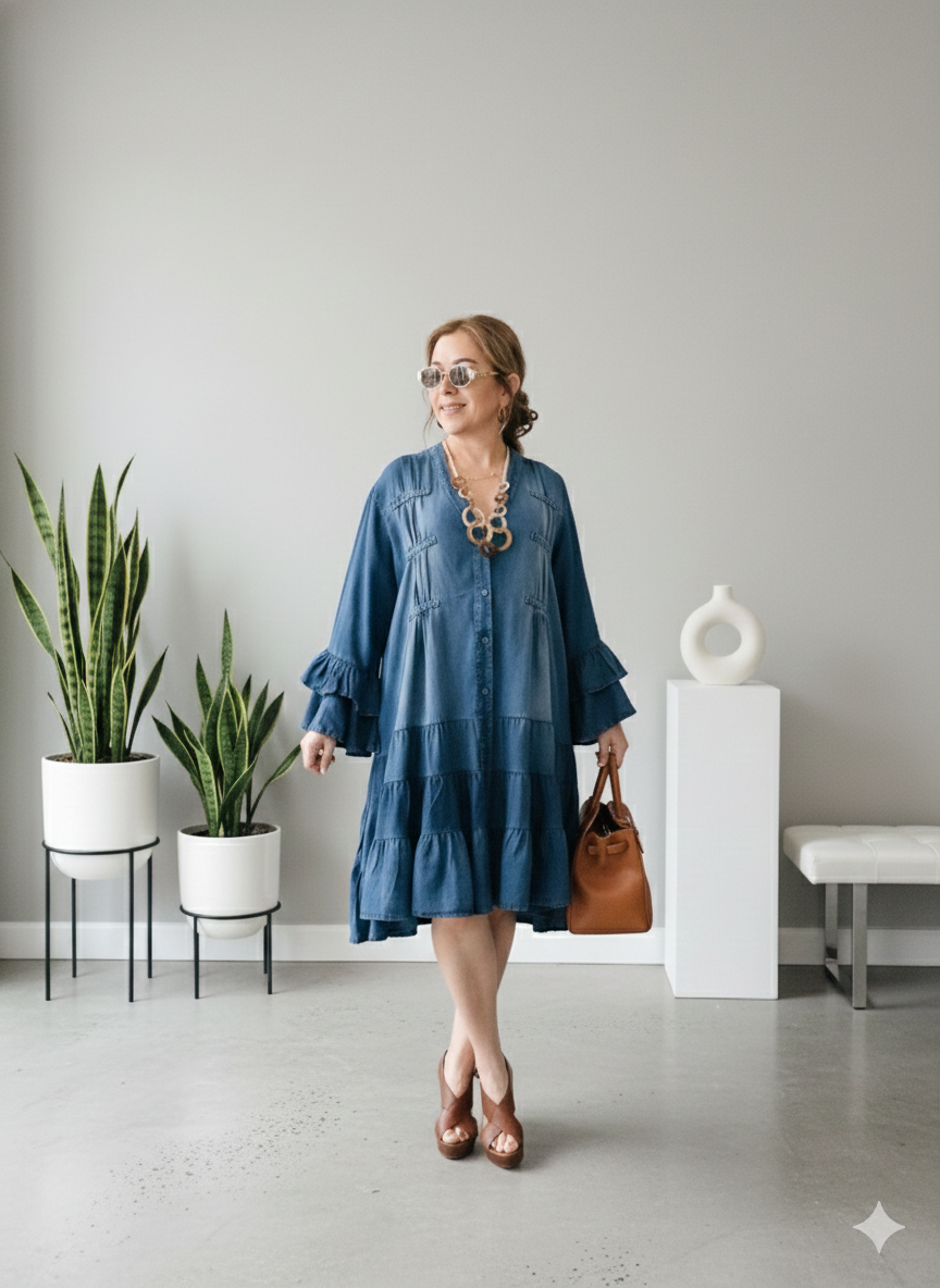 Denim Katy dress