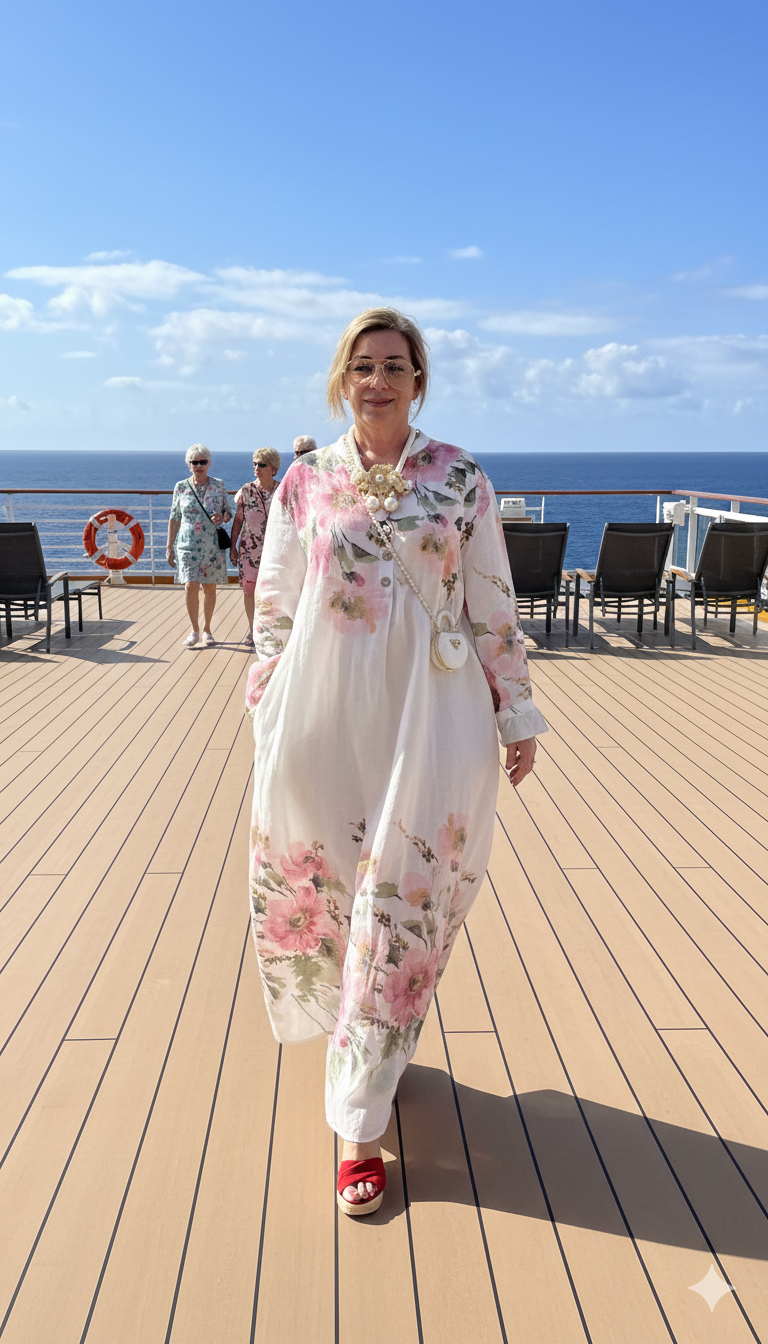 Adela linen dress
